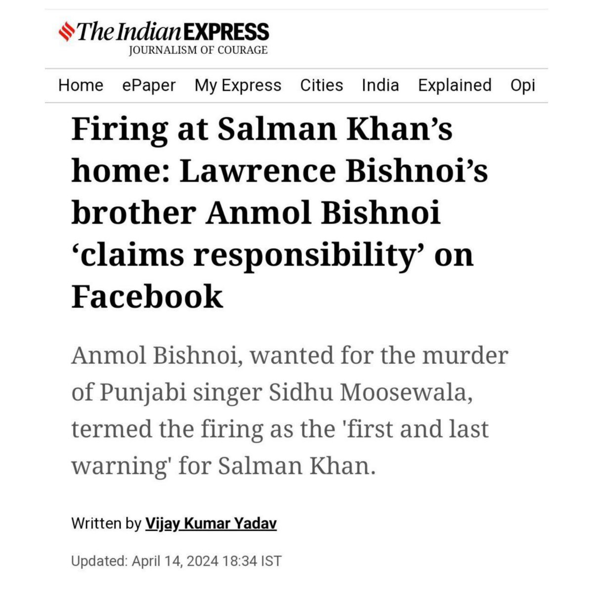 iBalkaurSidhu's tweet photo. 687 DAYS AFTER SIDHU
#JusticeForSidhuMooseWala

In March 2023, 2 interviews of gangster Lawrence Bishnoi took place while he was in police custody. He took responsibility of my son's mürder and threatened to kîll Salman Khan.

A year on and despite the orders by the 

1/4 https://t.co/7Chx6epD7j