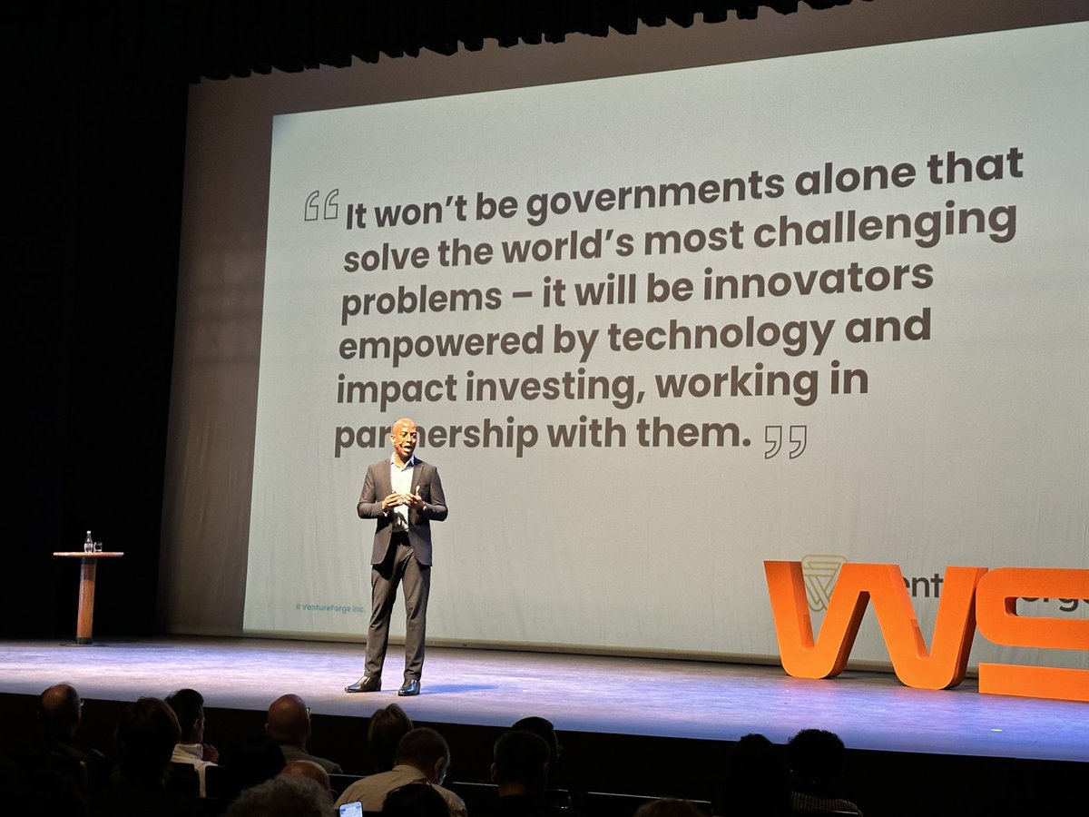 Arturo López Valerio (@alopezvalerio) on Twitter photo “It won't be governments alone that solve the world's most challenging problems - it will be innovators empowered by technology and impact investing, working in
partnership with them”. <a href="/marcuseast/">Marcus East</a>
A special keynote for #planethack through the impact entrepreneurs.
#wsachile “It won't be governments alone that solve the world's most challenging problems - it will be innovators empowered by technology and impact investing, working in
partnership with them”. <a href="/marcuseast/">Marcus East</a>
A special keynote for #planethack through the impact entrepreneurs.
#wsachile