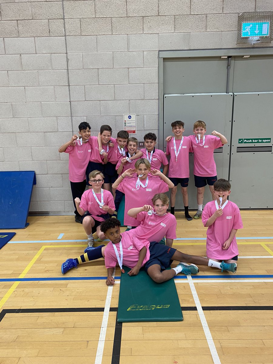 Finally, on to our @ActiveHW School Games results. Our KS2 team won the Sportshall athletics by the smallest of margins. Well deserved though after putting in loads of practise at school.