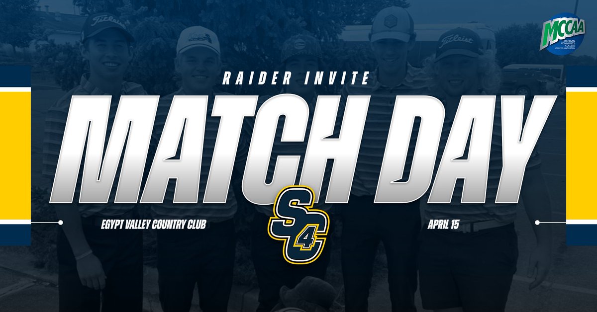 ⛳️ Golf Match Day The golf team travels to Grand Rapids to play in the Raider Invite held at Egypt Valley. #SkipperPride