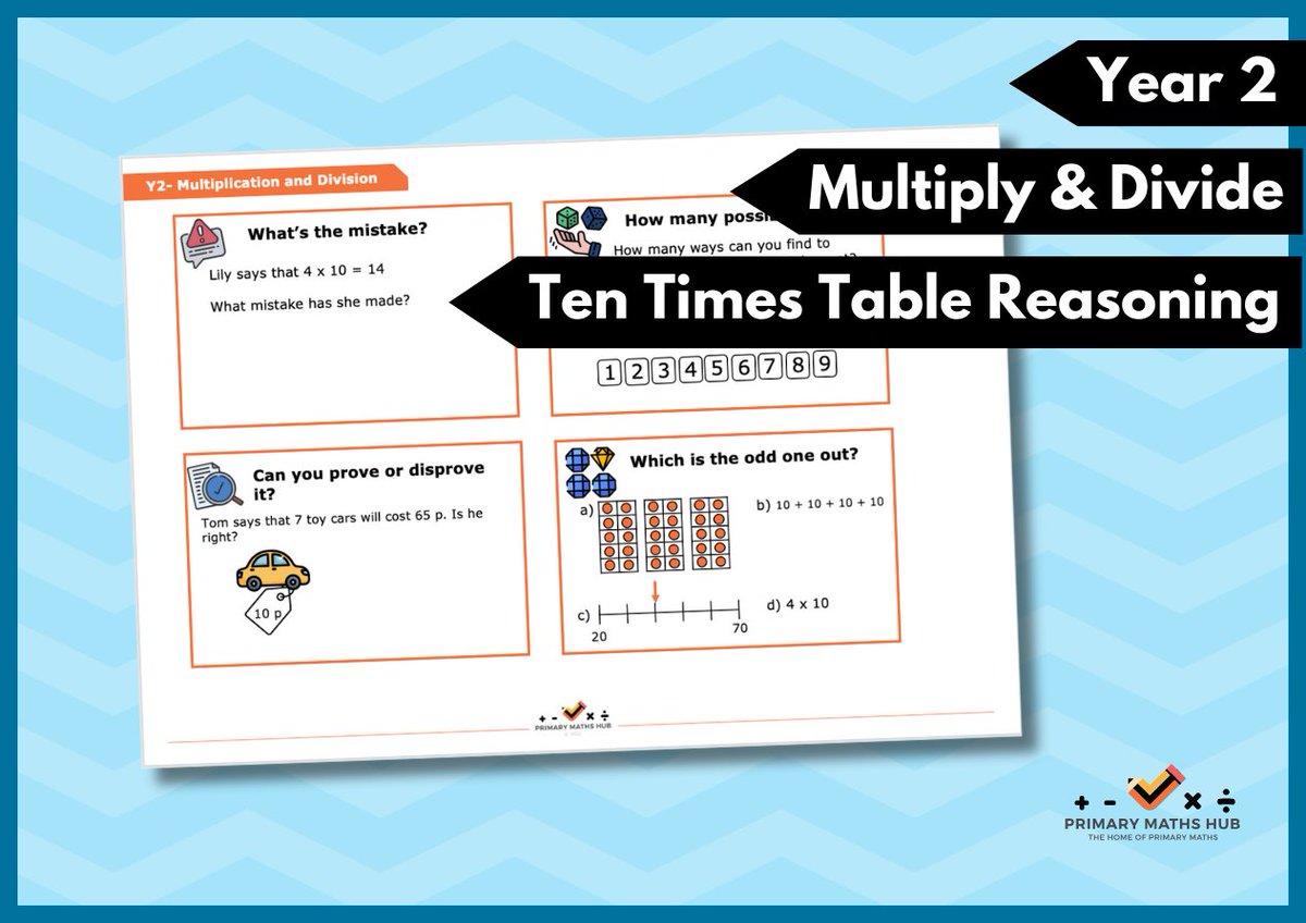🧡🧠 PMH Daily Resource! Y2 x2 Table Reasoning 🧠🧠

💻 - Visit the website! primarymathshub.com - Just £1.99 for access to 1000's of the best primary maths resources. Only 3 months left of this staggering offer!

#maths #primarymaths #mathsteacher #teacher #primaryteacher