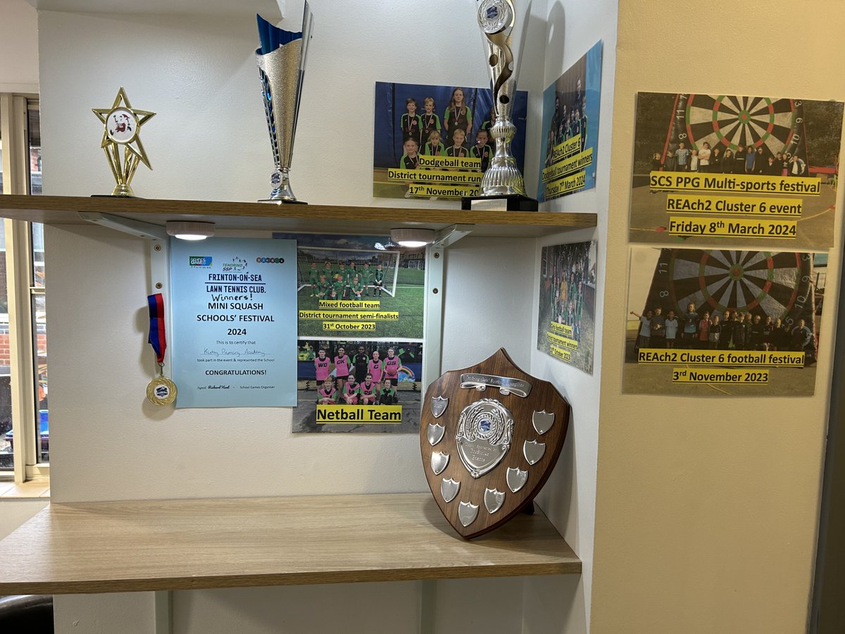 Kirby Primary (@kirbyreach2) on Twitter photo The start of our new trophy cabinet, with trophies from September. <a href="/reach2trust/">REAch2 Academy Trust</a> #cooltobekind #trophies #sport #primarysport The start of our new trophy cabinet, with trophies from September. <a href="/reach2trust/">REAch2 Academy Trust</a> #cooltobekind #trophies #sport #primarysport
