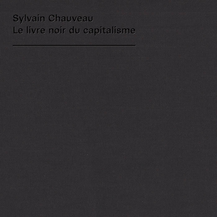 Sylvain Chauveau was ahead of his time with the kind of post-/modern classical Black Book of Capitalism sylvainchauveau.bandcamp.com/track/ma-contr… (dug out my 2008 Type cd to honour the @sonicpieces Le livre noir du capitalisme reissue)