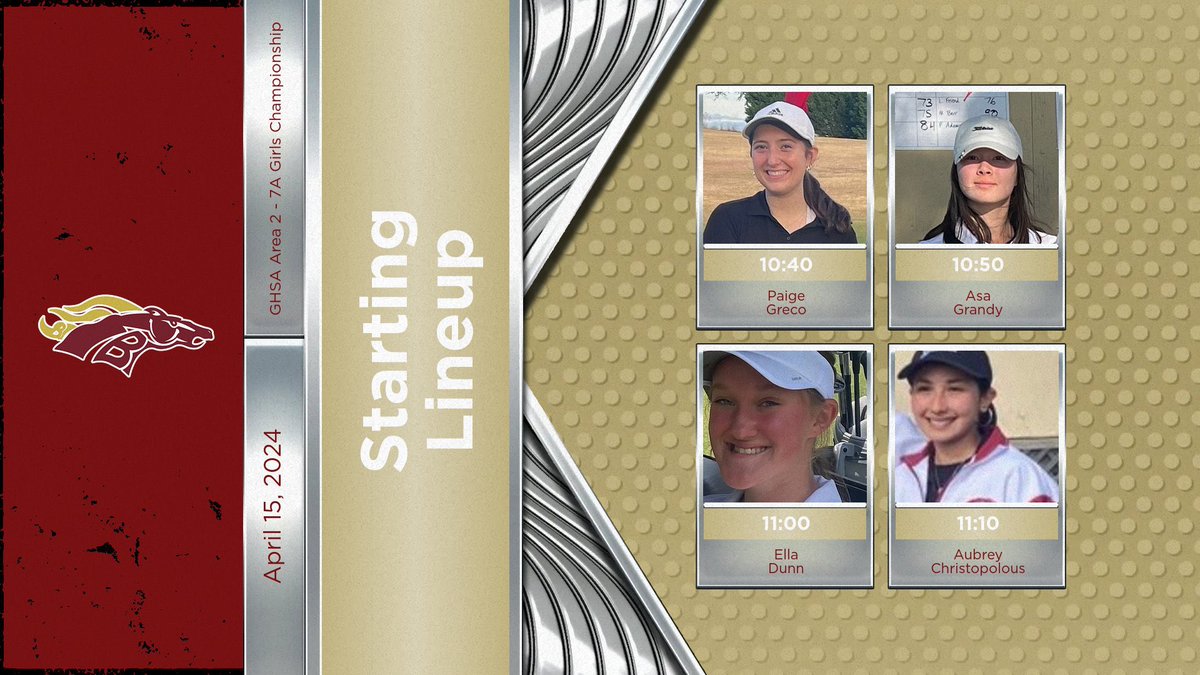 🏆 GHSA 7A- Area 2 Championship
⛳️ <a href="/BentwaterGolf/">Bentwater Golf Club</a> 
⏱️ 8:30
📊 <a href="/iWanamaker/">iWanamaker</a> 
☀️ 86
🏌️‍♀️Lady Broncos
🏌️‍♂️Boy Broncos
🧲 <a href="/BusterConnects/">Buster Connects</a> <a href="/Bwoodsports/">Brookwood Athletics</a>