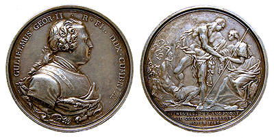 @SSalyers2 Except the Culloden medal looked like the below image, your medal is from the Carlisle rebellion. numisantica.com/en/coins/jeton…