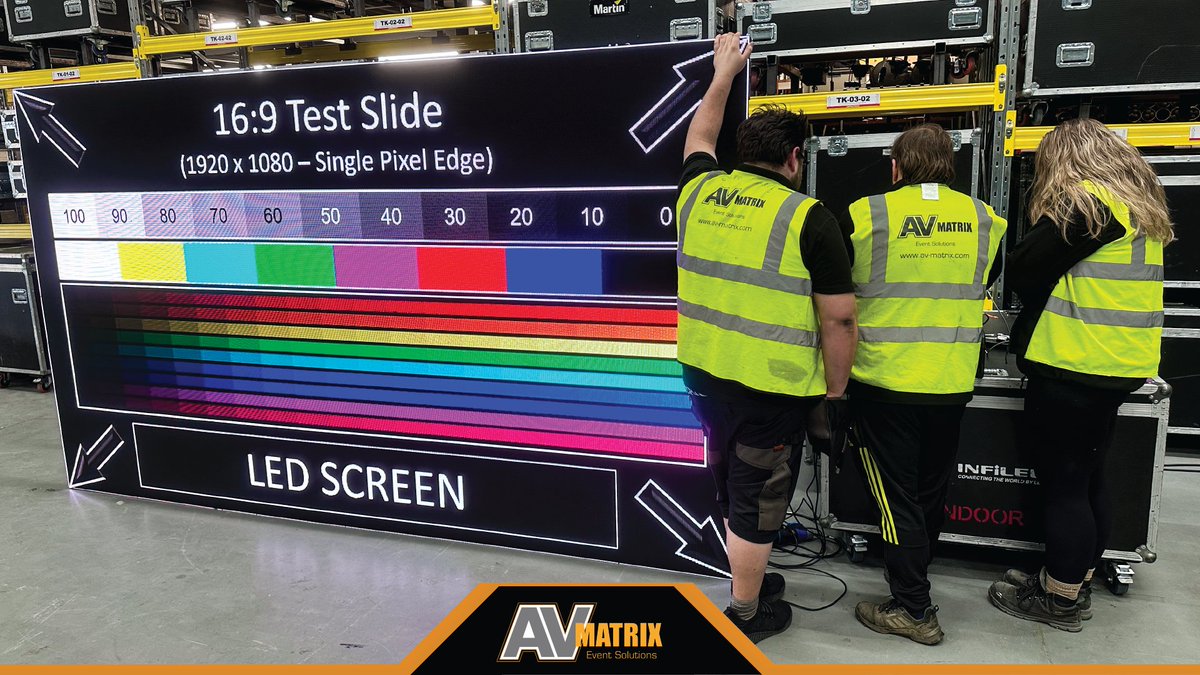 AVMatrix1's tweet photo. 🔥 Behind the scenes of our recent #VideoTraining with our new and up-and-coming video techs!

📹 #CameraTraining: Learning how to set up &amp; operate our camera equipment.
💥 #LEDConfigurationTraining: Getting to grips with our stock of Novastar processors.

Great work team! 👍 https://t.co/GUqq7vFThH