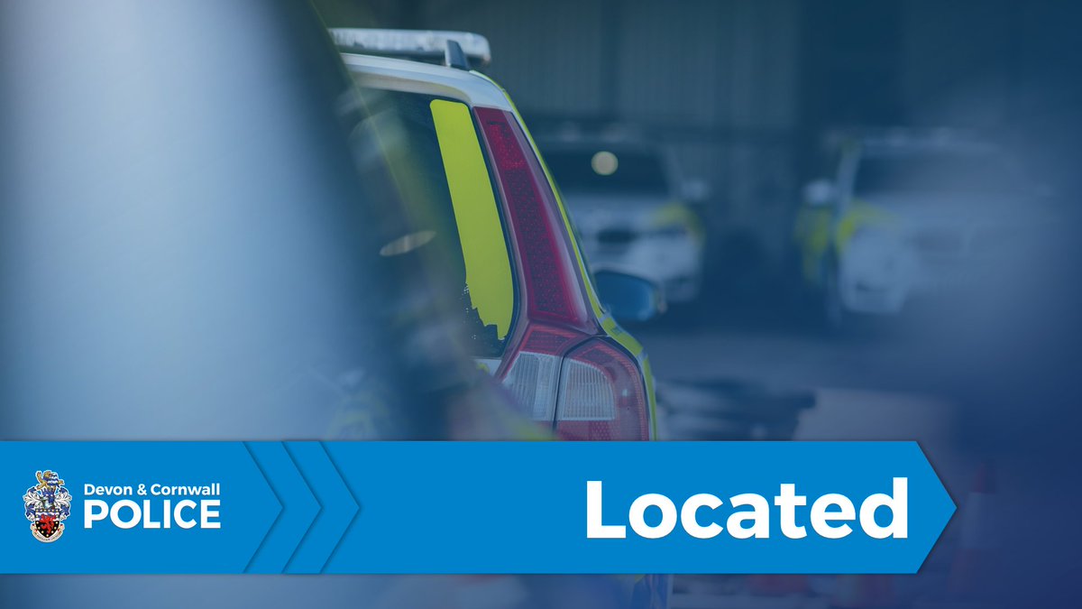 UPDATE | We have located 33-year-old Jamie Monteith from #Redruth who was wanted in connection with reports of an assault. Thank you for your support with this appeal.