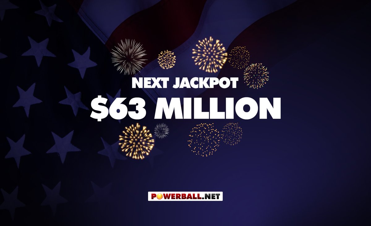 PowerballUSA's tweet photo. Tonight's #Powerball jackpot has reached an estimated $63 million! π
Go to this link for tickets ππ² https://t.co/q0imRaOhOZ
#powerballusa #usapowerball #powerballjackpot #powerballwinners #usanews #usanewstoday https://t.co/hjFSHWsyCV