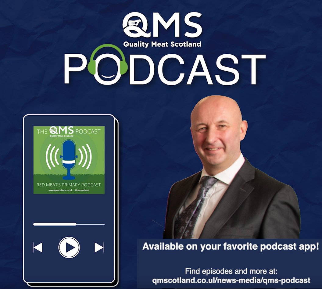 🎙️ Exciting new QMS episode alert! Join us to discuss boosting retail sales of Specially Selected Pork with Wayne Godfrey from @BrownsFoodGroup . Get insights on beef & lamb markets from QMS’s Market Intelligence Manager. Plus, hear from the QMS Chair. 🎧ow.ly/YVgG50RgkOU