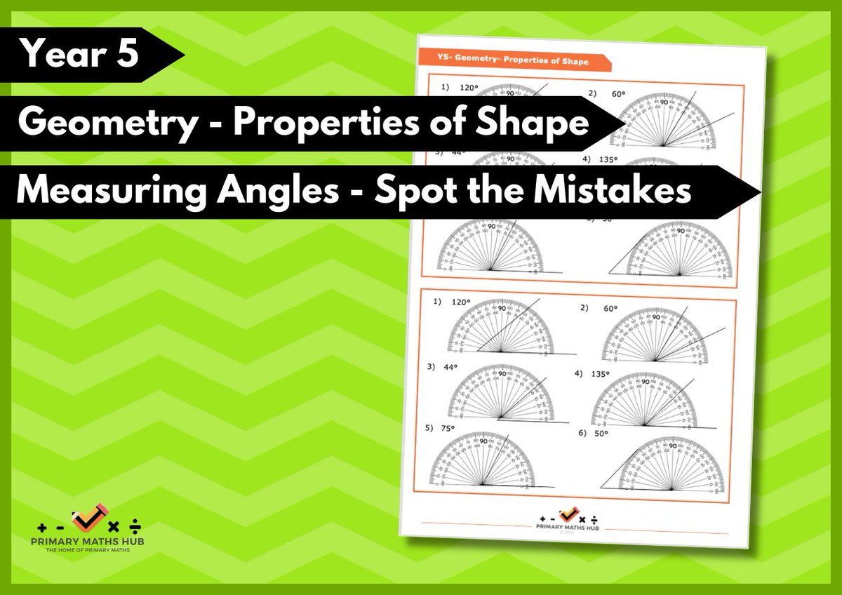 🧡🧠 PMH Daily Resource! Y5 - Angles Mistakes 🧠🧠

💻 - Visit the website! primarymathshub.com - Just £1.99 for access to 1000's of the best primary maths resources. Only 3 months left of this staggering offer!

#maths #primarymaths #mathsteacher #teacher #primaryteacher