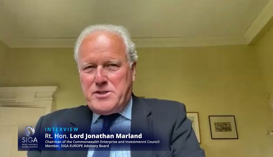 3 days to go to the SIGA/Ponta Delgada Dinner Debate on Economic Development, International Relations, and #SportIntegrity! Click to watch an interview with Lord Jonathan Marland, Chairman @CWEICofficial and Member of the SIGA EUROPE Advisory Board. ▶ lnkd.in/df3scFPM