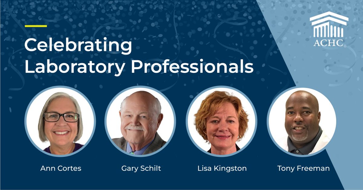 Join us in celebrating Medical Laboratory Professionals Week! We’re grateful for these essential professionals who support improved patient care. Find out how ACHC Clinical Laboratory Accreditation can benefit your organization. achc.info/3vt3nbL