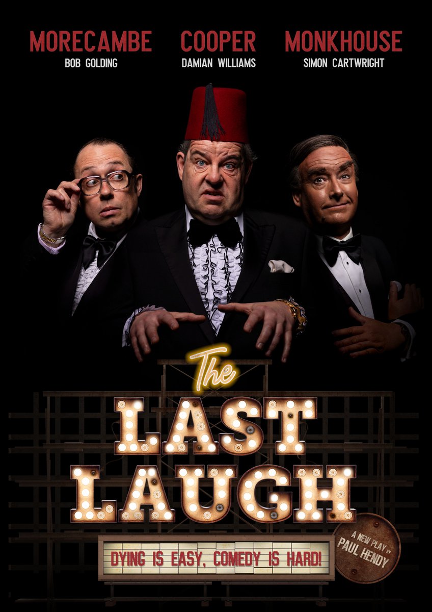 We are excited to announce that a brand new play, The Last Laugh, based on Paul Hendy’s award-winning short film will be at the Edinburgh Fringe (@AssemblyFest & @edfringe) and the Eric Morecambe Centre (@theemorecambec) this summer.
