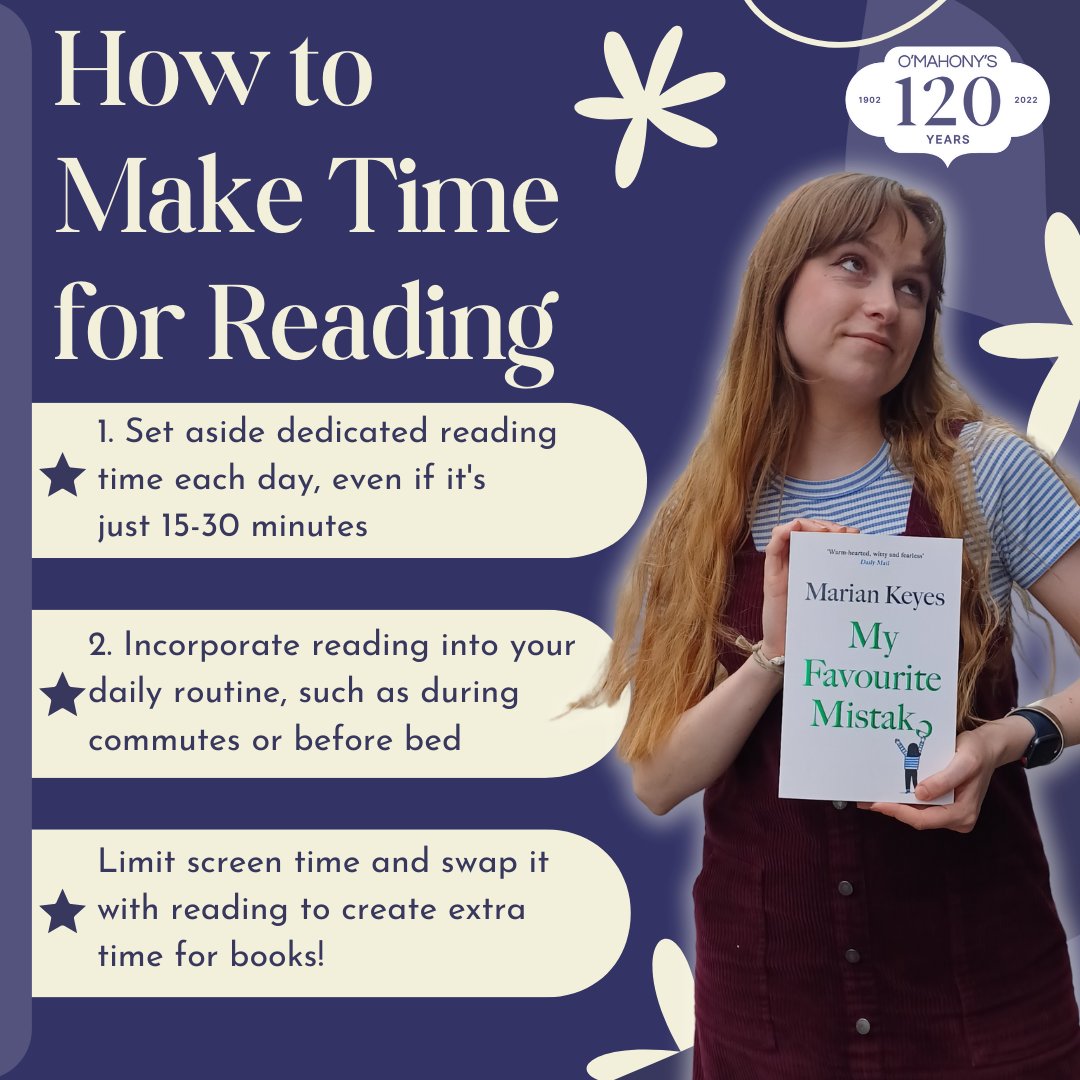 🕰️ We have some sweet tips to help you incorporate reading into your daily routine and watch your book list grow! 📚

#ReadingTime #BookLovers #ProductivityHacks