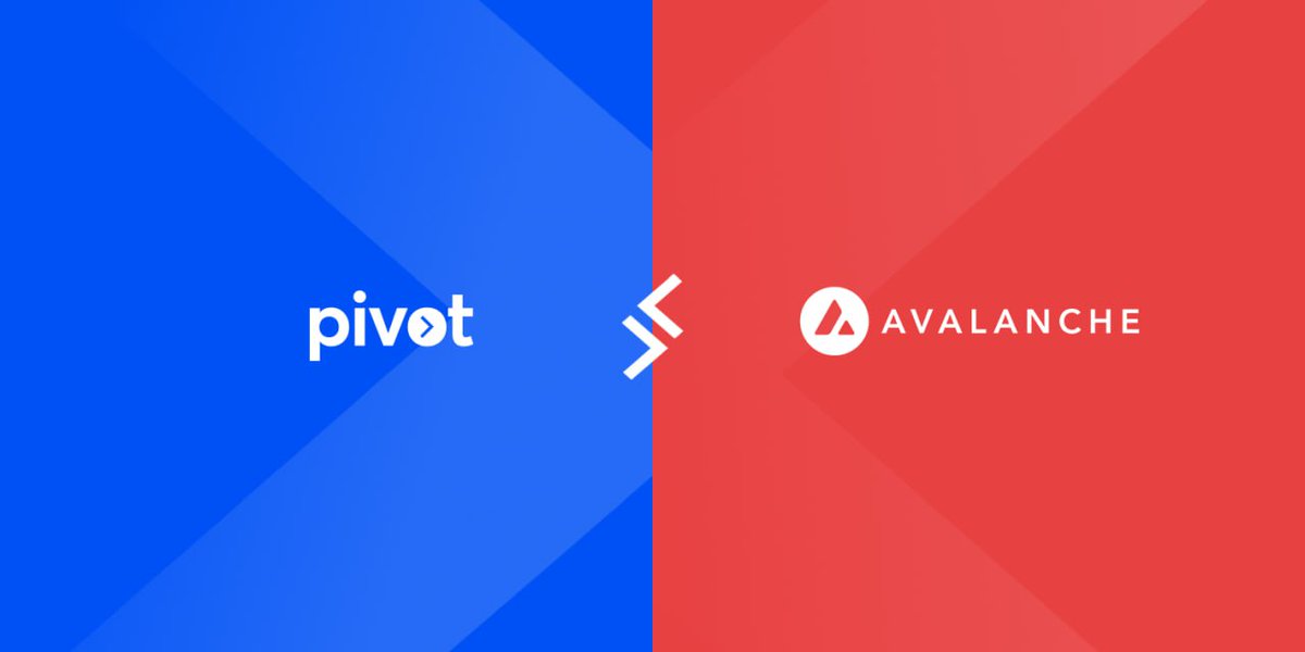 ⚡ Welcome Avalanche, to the Pivot Ecosystem ⚡ We are absolutely delighted to welcome @avax to the 'Pivot Ecosystem'. #Avalanche has been at the forefront of groundbreaking blockchain technology with speed & efficiency. In collaboration with #Avax, @pivotweb3 will help enable…