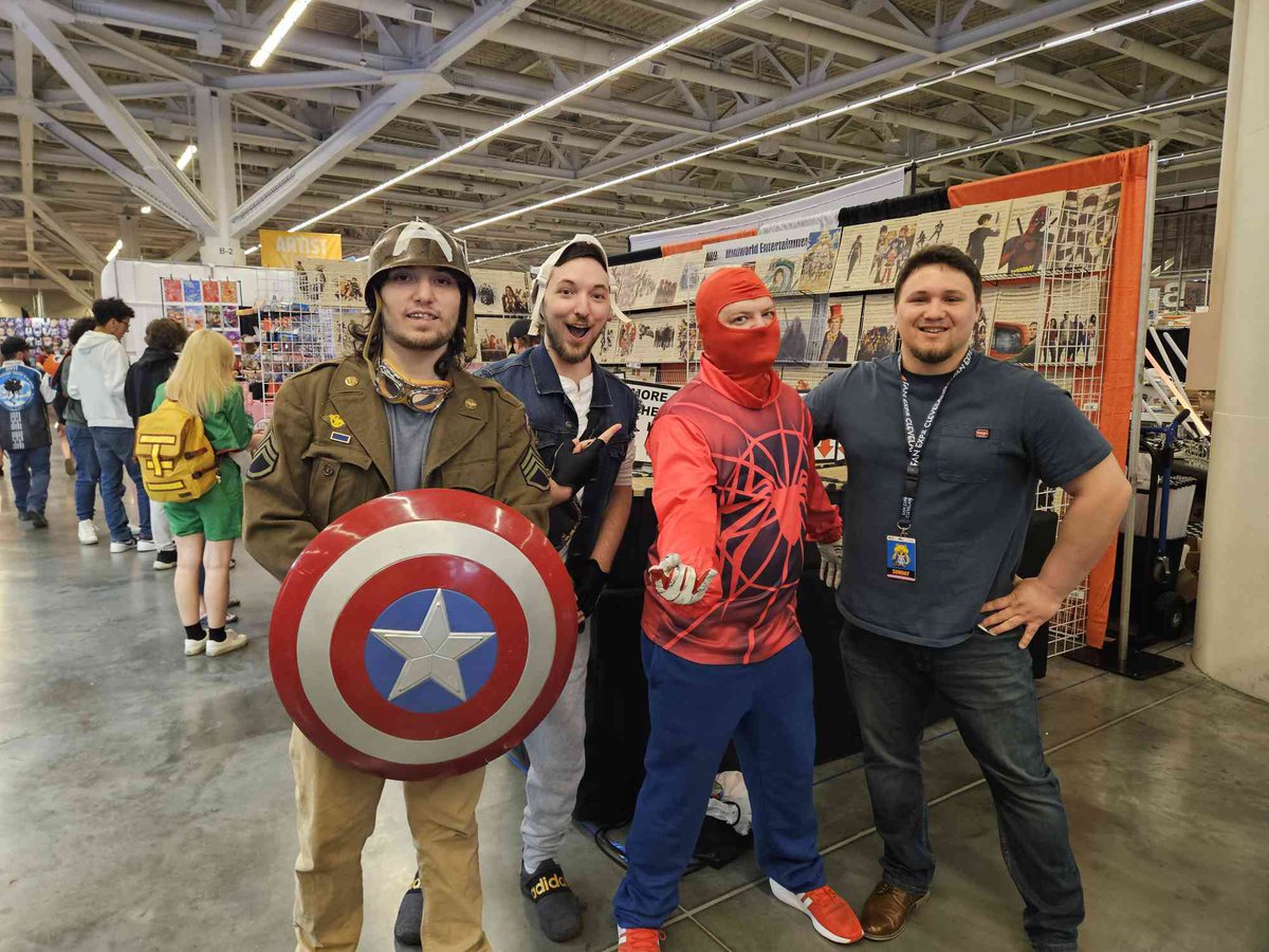 themarshman43's tweet photo. Fan Expo Cleveland, my first ever convention, was an amazing time! https://t.co/Lehjs2fLpZ