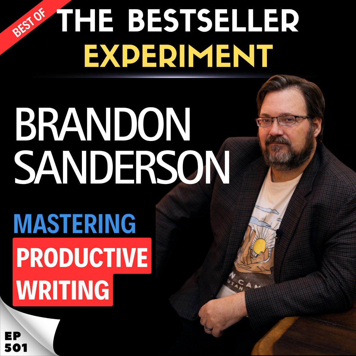 📢THE BEST OF #BXP: Brandon Sanderson | Mastering Productive Writing... On Youtube 👉 youtu.be/C507pRFHi2o On blog 👉 bestsellerexperiment.com/ep501-brandon-…