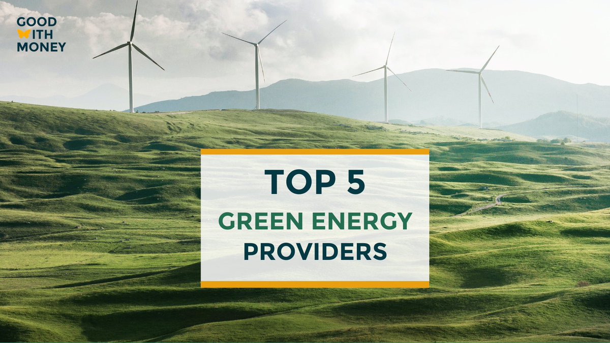 When you choose to buy your energy from a green supplier, you are choosing to support a cleaner & more #sustainableenergy system in the UK 💡. See our top 5 trusted eco energy providers: ow.ly/vFbj50RgjJB @ecotricity @octopusenergy @green_energy_uk @goodenergy @SOenergyUK