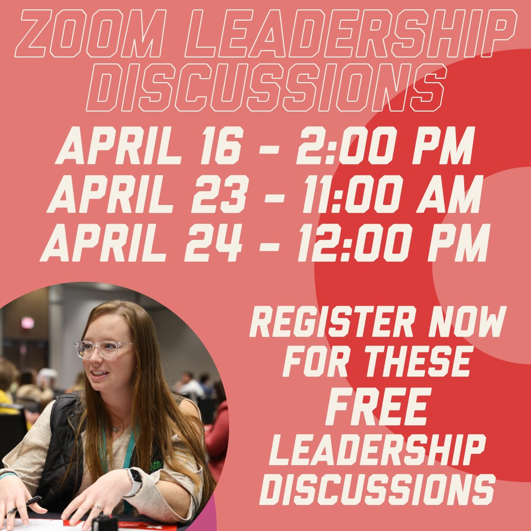 REGISTER NOW for 3 FREE Zoom discussions to evaluate key takeaways from the 2023 Kearney Leadership Chautauqua, and to explore innovation and effective leadership. Visit ruralprosperityne.unl.edu/rural-prosperi… to register and learn more!!