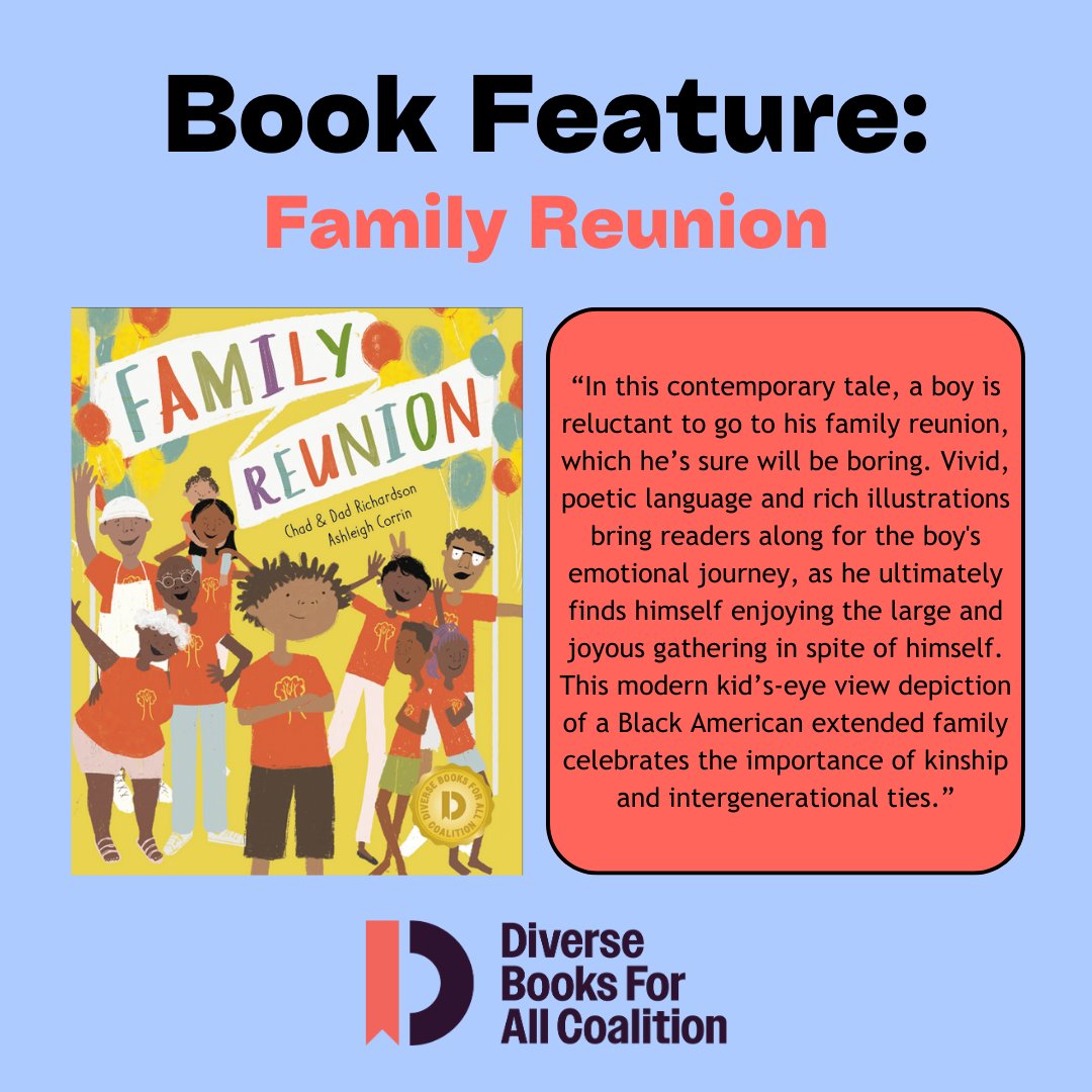 The books from our first collective purchase are arriving! As they’re delivered to our partners and children across the country, we are featuring the titles in our first collection. Stay tuned for more as books start to be delivered!

Up first:📚Family Reunion📚