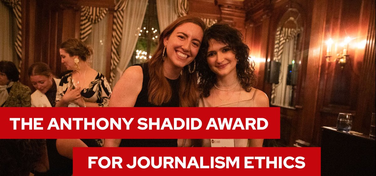 We're mere weeks away from our 2024 #ShadidAward ceremony in Washington, DC. Join us as we honor this year's winners and hear from special guest @mkraju, in convo w/ @katieharbath. It's always a warm, energizing and thoughtful night! Join us: ethics.journalism.wisc.edu/2024-shadid-aw…