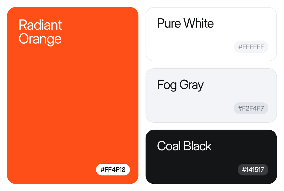 ilyamiskov's tweet photo. Color palette I'm using for my portfolio website. https://t.co/XpgkmqHV24