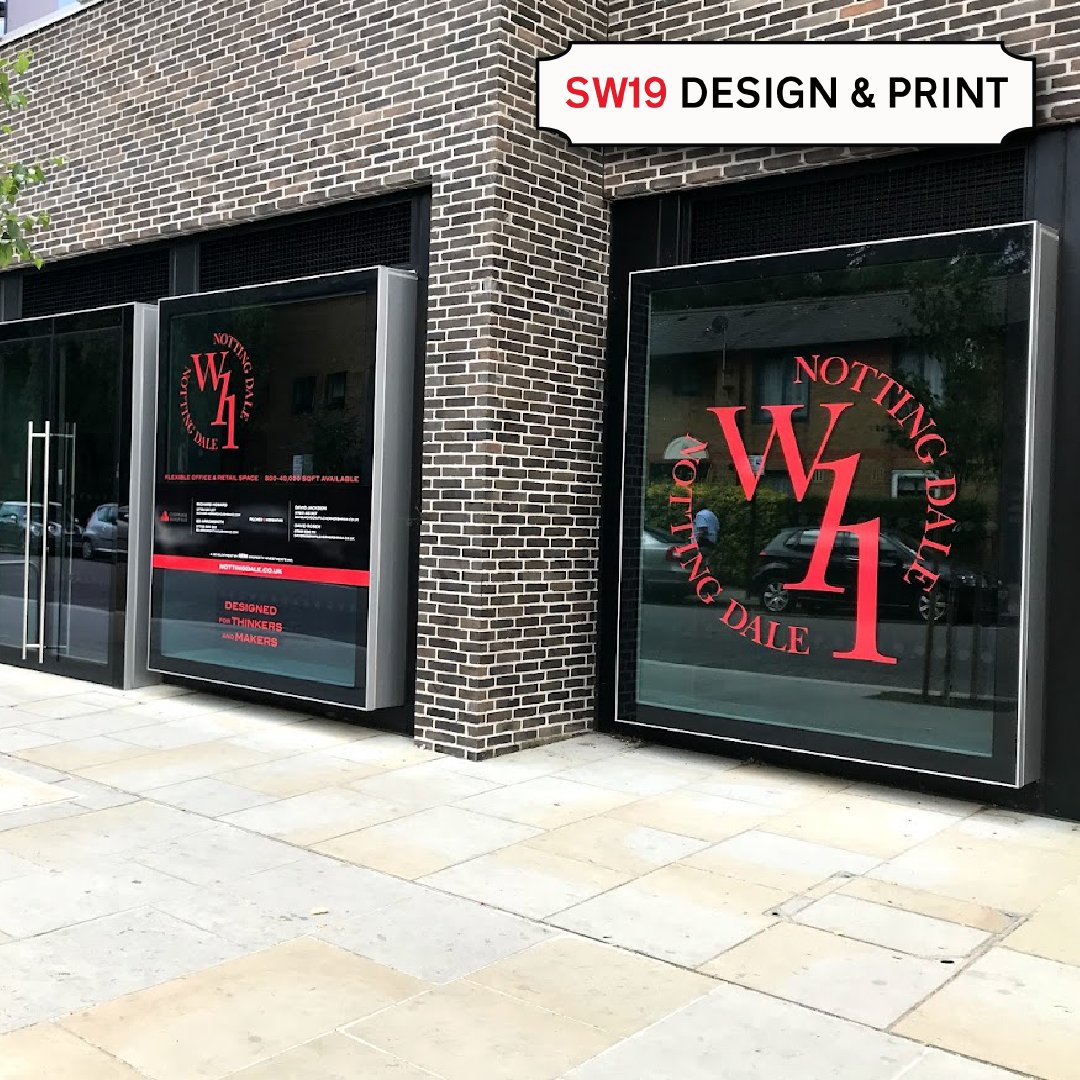 Window Graphics 
Printed & Installed

#windowgraphics 
#printshop #wimbledon