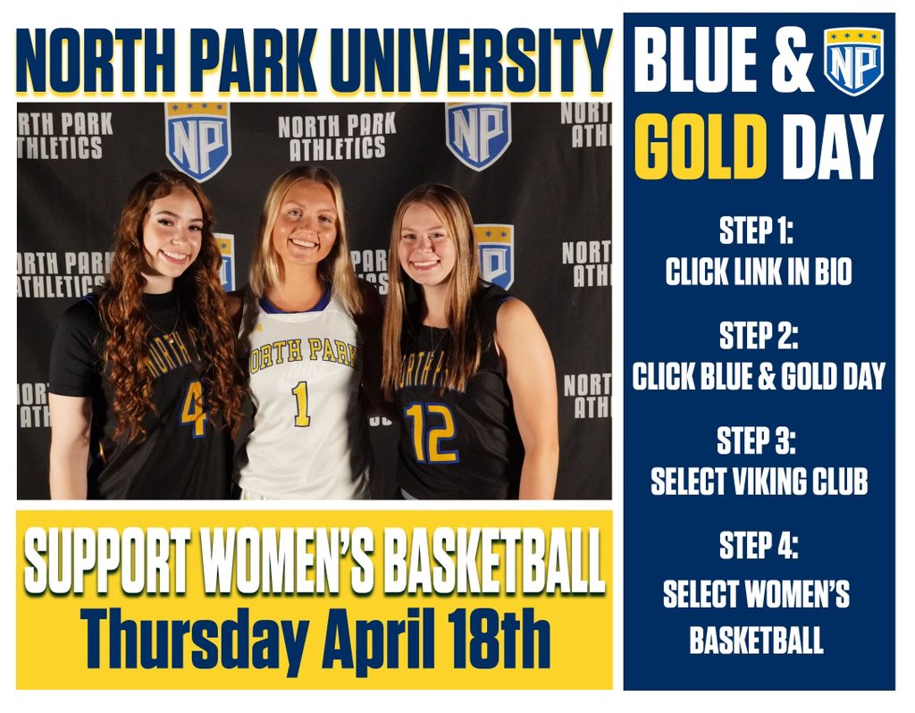 It’s officially Blue & Gold week!! Please consider donating to our program on Thursday! 💛💙