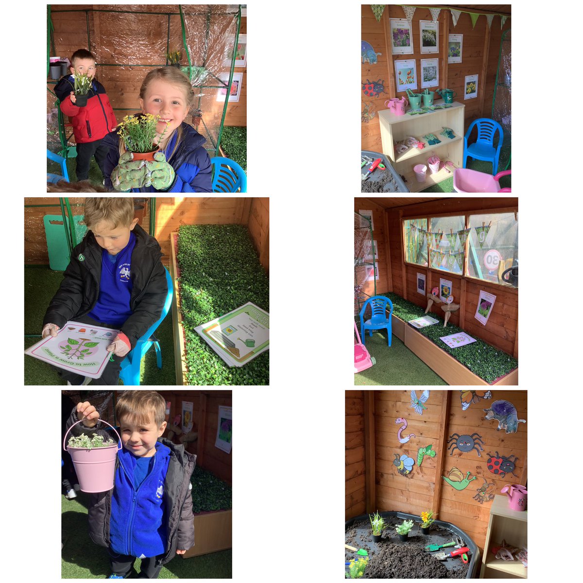 Reception are really enjoying their learning on ‘I wonder how we grow’