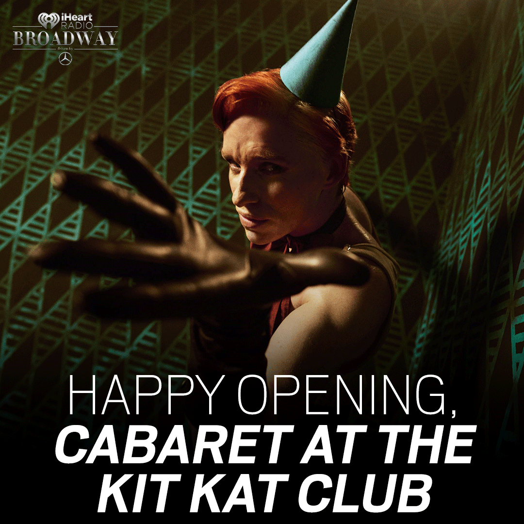 Willkommen, bienvenue, welcome! 👋 #Cabaret at @kitkatclubnyc opens on Broadway today 💚 @iHeartRadio