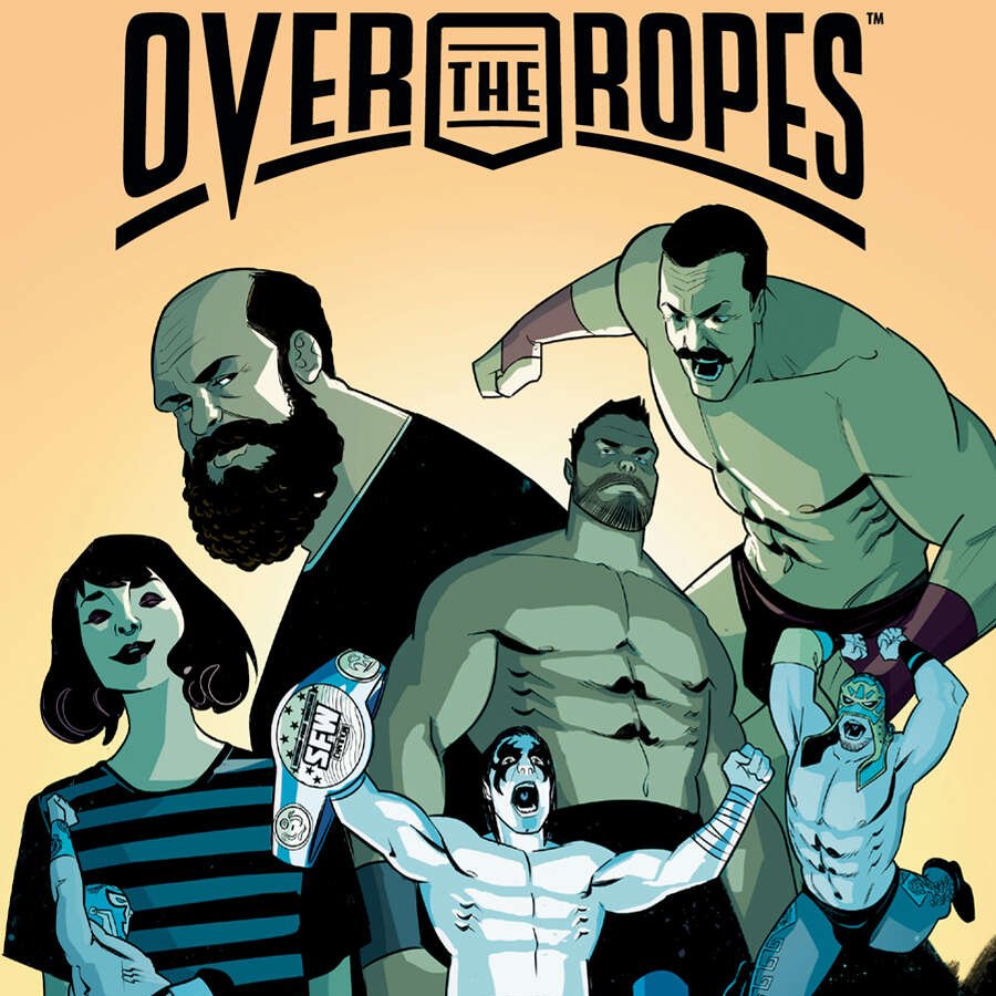 Step Over the Ropes and into 1990s wrestling. Over the Ropes Vol. 1 is 40% Off today as the Deal of the Day! Get it here: tinyurl.com/2p9hsfac #comics #comicbooks #dealoftheday