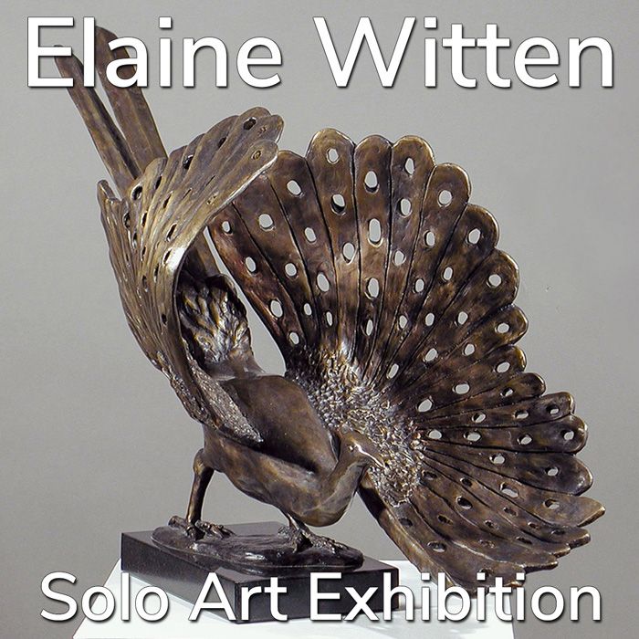 Elaine Witten has been selected for a Solo Exhibition in the 26th “Solo Art Series” Art Competition. buff.ly/4auIMTs 

#lightspacetime #artcompetitions #soloartseries #onlineartgallery #soloartist #soloartexhibition #soloartexhibit #sculpture #3dart #bronze #elainewitten