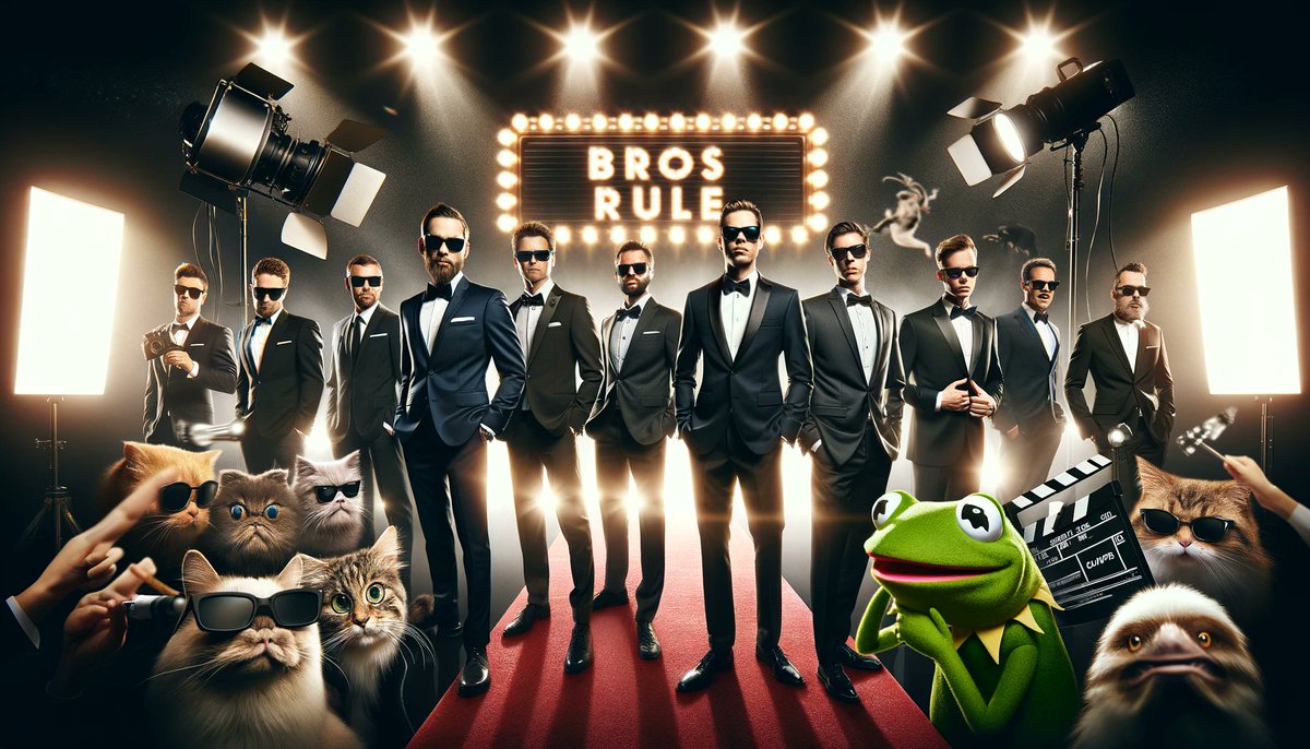 BROS BEFORE CATS, DOGS AND FROGS

Trust the laws of #brocode Gentlemen, We're here to stay.

$XBRO #brocode #SolanaMemcoin #1000xGems