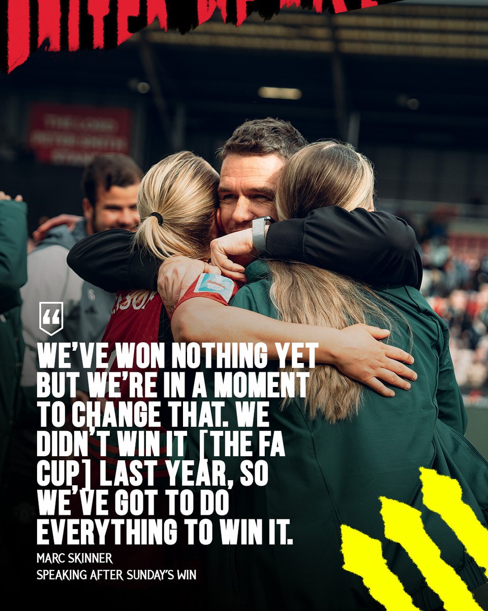 A second shot at silverware 🏆 #MUWomen || #WomensFACup