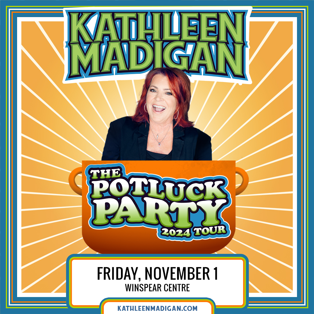 Kathleen Madigan is coming to the Winspear Centre on Nov 1, 2024! 🎉 Presale: Wednesday, April 17 at 10am MST (POTLUCK) Public On Sale: Friday, April 19 at 10am MST 🎟️