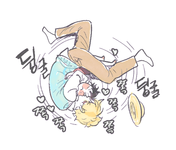 「남동생 뽀뽀뽀. 」|장발남콜렉터👊のイラスト