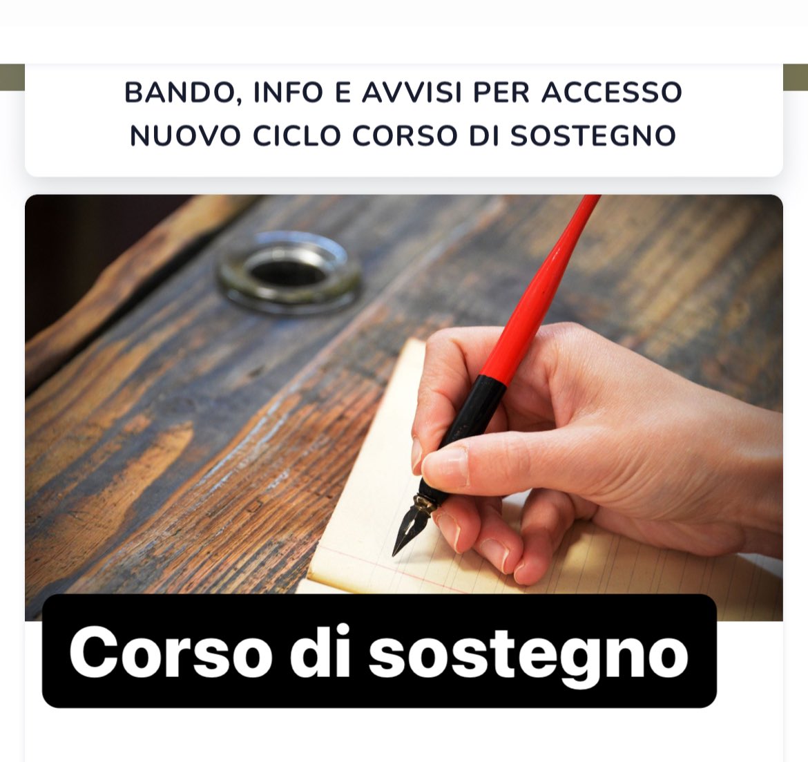 Bando UniMol di #selezione per accesso a #corsodisostegno www3.unimol.it/ateneo/dettagl…