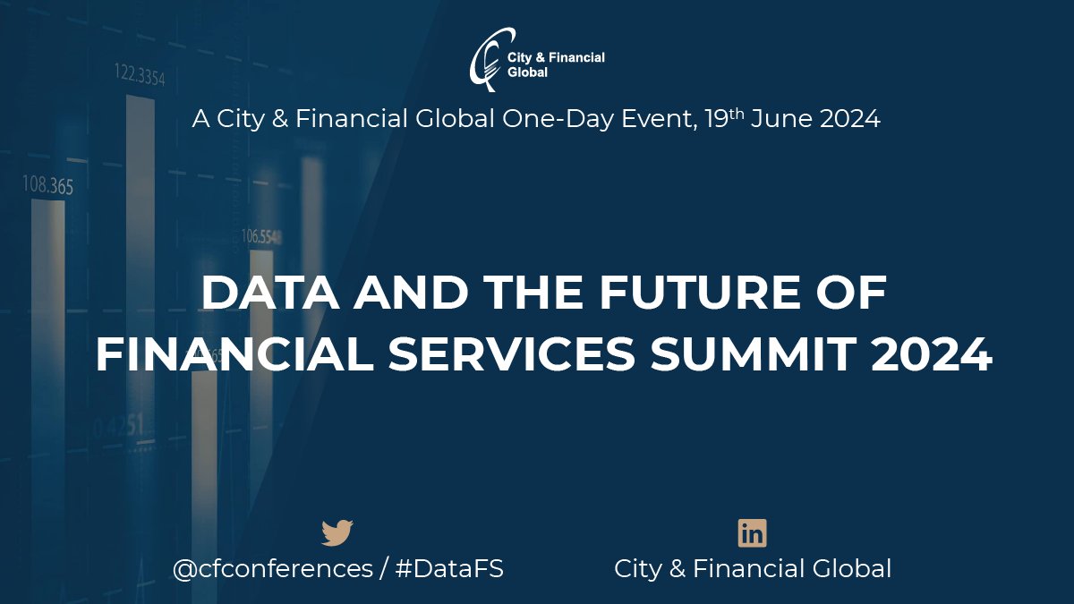 The key to unlocking the full potential of generative AI in financial services lies in efficiently using high-quality, diverse training data. This will be discussed at our upcoming Data &Future of Financial Services Summit, on 19th June. More: cityandfinancialglobal.com/data-and-the-f… #DataFS