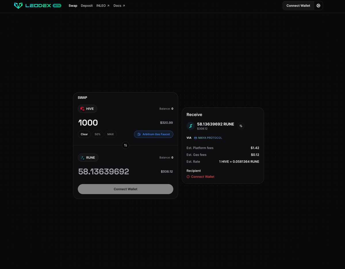 LeoDex officially goes live today Who's hyped?