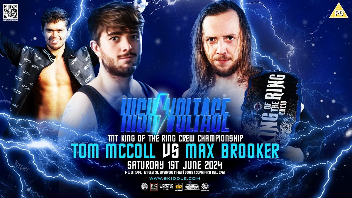 ⚡️ HIGH VOLTAGE ⚡️

BREAKING: After dispatching @Critchy01 at the last IGNition, @MaxBrooker15 will now have to contend with Critchlow's FTM partner @TomMcColl01 on June 1st!

🎟️ GET YOUR TICKETS HERE 🎟️
skiddle.com/whats-on/Liver…