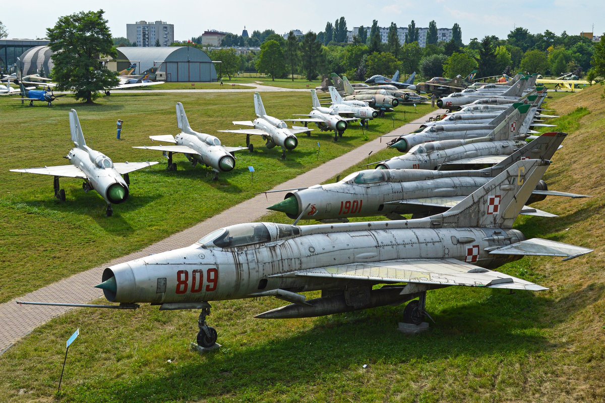 MiG alley + Sukhoi at Muzeum Lotnictwa Polskiego. (wilson uk)