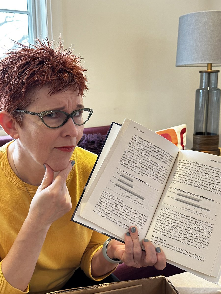 And something to puzzle over: while half of Canadian adults gave and received oral sex this past year, another 20% say they have never had oral sex. Never ever. Is this the great Canadian divide? 😋🤔🤭