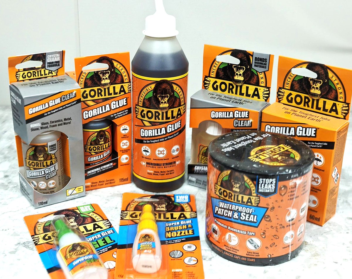 𝗠𝗔𝗦𝗦𝗜𝗩𝗘 𝗛𝗜𝗧 with all our customers is the @GorillaGlue range which flies off the Homefit shelves - we are best priced as as well at our Hannahstown Hill Branch.