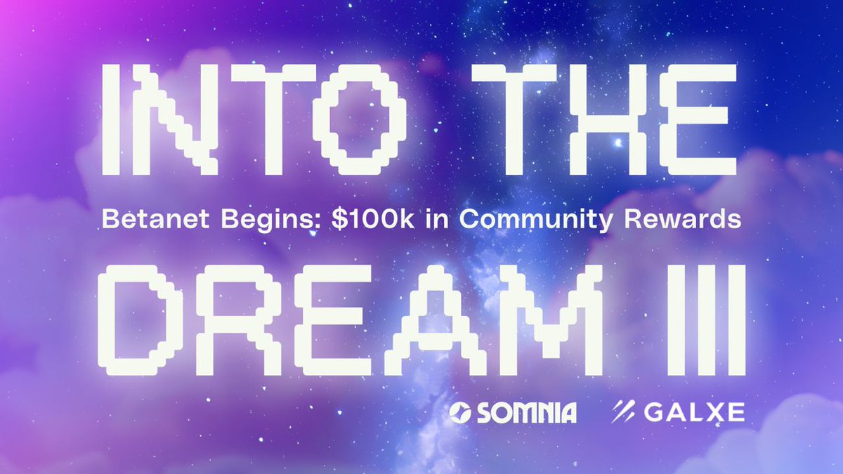 📣🎁 Somnia Network Airdrop 🎁 is now live! 🎁 Total Airdrop Pool: 10,000 USDT 💰 Reward: a share from the prize pool of (10,000 USDT) for randomly selected participants Go to the Airdrop Page: bit.ly/Somnia-Betanet…