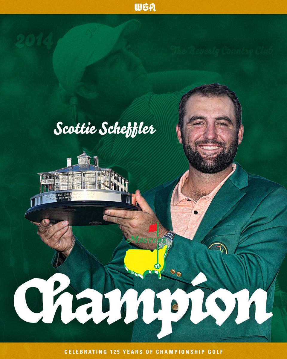 Make that 9️⃣ 2️⃣ major championships and 2️⃣ 9️⃣ Masters titles for past #WesternAmateur Sweet 16ers. ⁣ ⁣ Congratulations, Scottie.