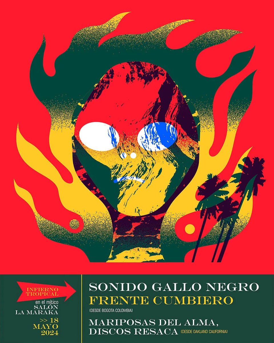Se va a poner ricote el baile con <a href="/sonidogayonegro/">Sonido Gallo Negro</a> y <a href="/FrenteCumbiero/">Frente Cumbiero</a> en La Maraka. 🔥 bit.ly/3Ugpz22