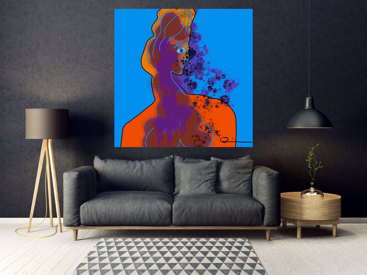 Make a splash … linktr.ee/jeffquiros #artwork #art #avantgarde #modernart #painting #illustration #figurativeart #figurative #ink #expressionism #artbrut #contemporaryart #fineart #sketch #portrait #artgallery #drawing #flamingabstracts #interiordesign #hospitalitydesign