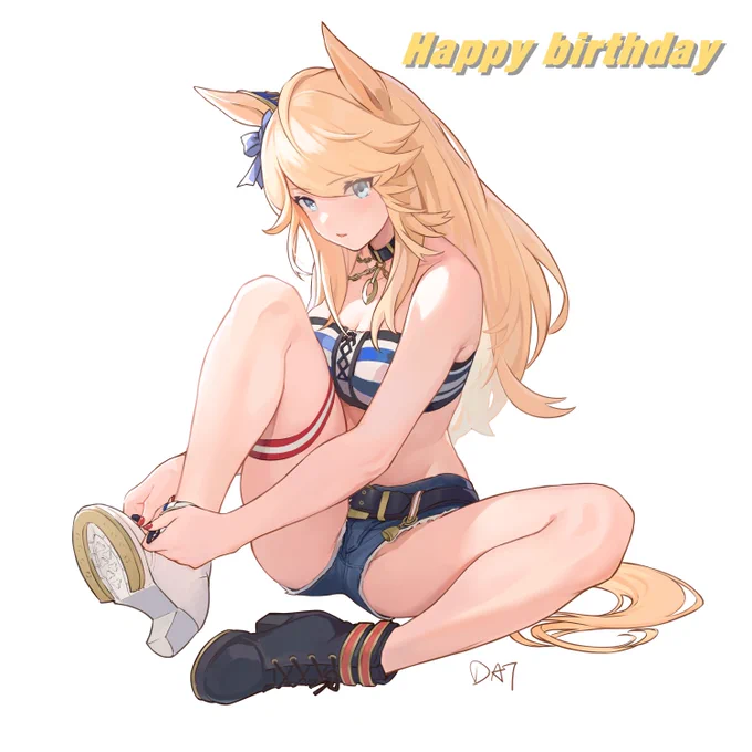 シチーさん誕生日おめでとうございます!#ウマ娘#ゴールドシチー生誕祭2024 