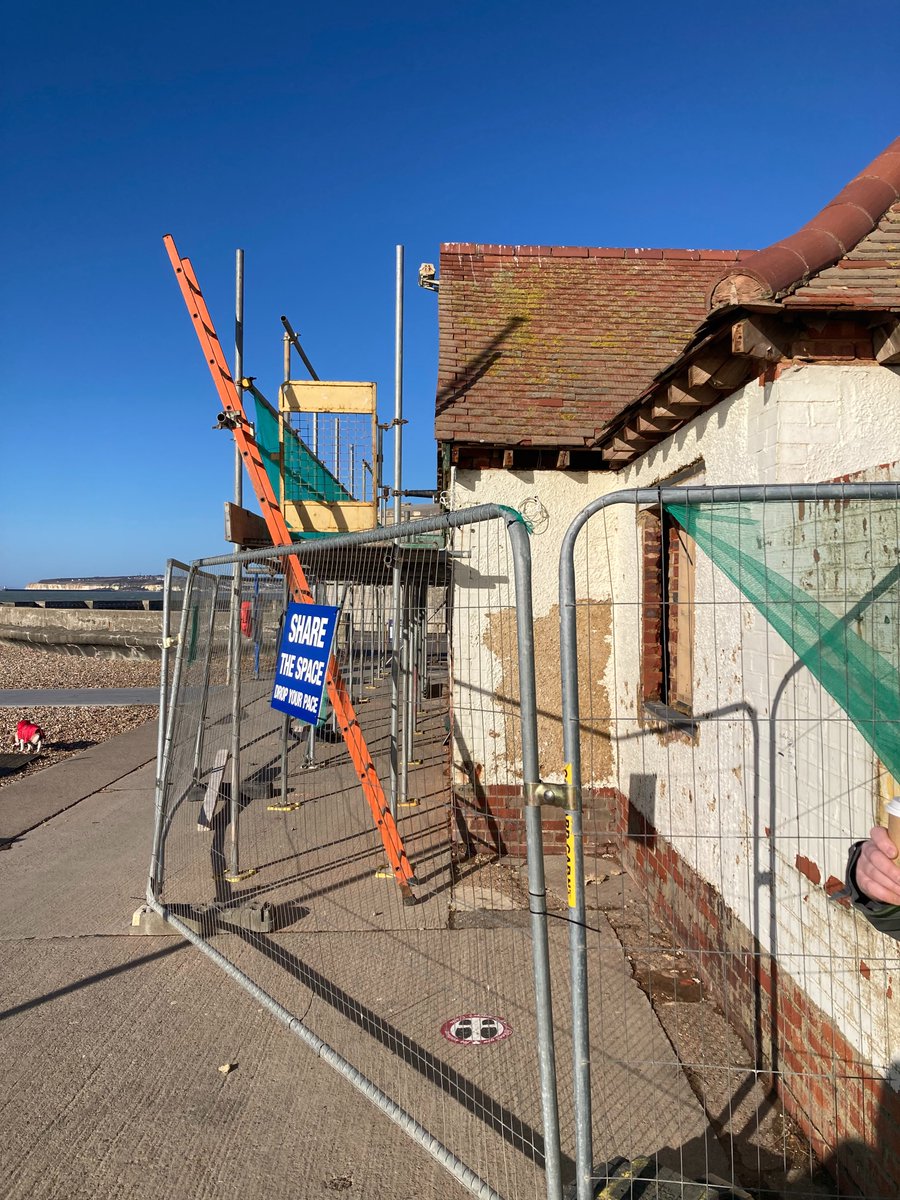 Huntley Cartwright are appointed as QS for refurbishment of the existing Martello toilet block on the Esplanade at #Seaford in E Sussex – truly a loo with a view, on the edge of the beach. Temporary <a href="/compoost/">Compoost Toilets</a> toilets are available while the current facilities are closed.
