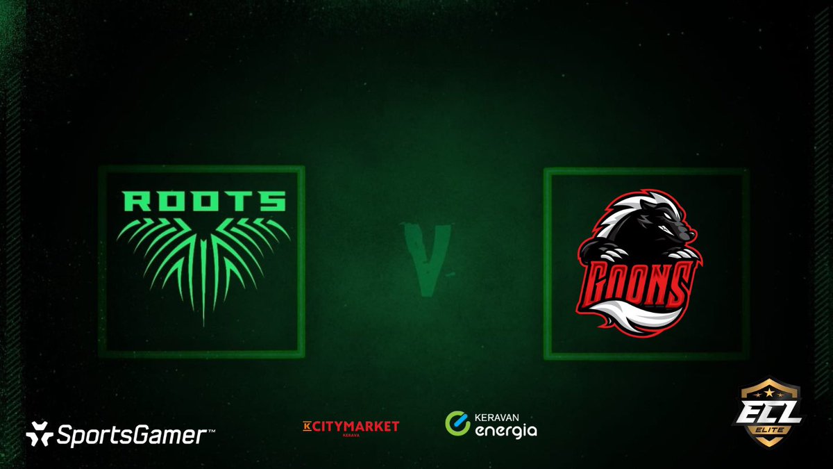 First matchup of the season!💚 🏆 #ECL24Spring 🆚 @Goons_esport 📺 twitch.tv/rootsgamingnhl 🕙 21:00 #rooting4Roots #NHL24 #eHockey @SportsGamerGG